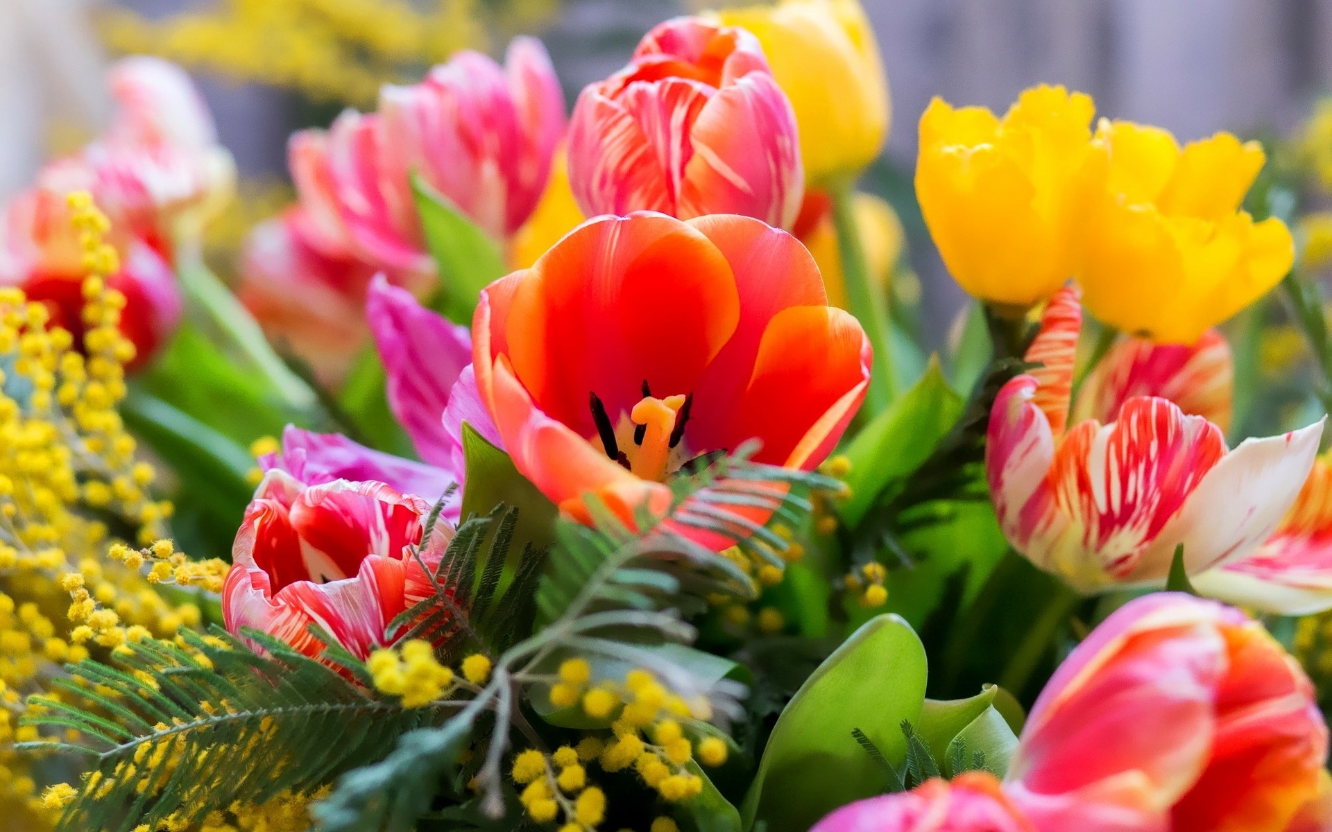 Идеальный весенний букет с «Оазис Цветок»